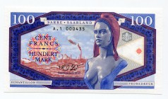 Germany - FRG 100 Francs / Mark 2017 Specimen "Saarland"
Fantasy Banknote; Limited Edition; Made by Matej Gábriš; BUNC