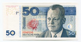 Germany - FRG 50 Mark 2018 Specimen "Willy Brandt"
Fantasy Banknote; Limited Edition; Made by Matej Gábriš; BUNC