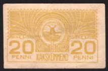 Estonia 20 Penni 1919 
P# 41; VF