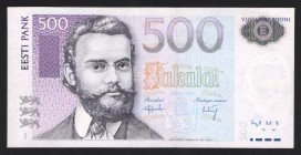Estonia 500 Krooni 2000 
P# 83; UNC