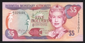 Bermuda 5 Dollars 2000 
P# 51; UNC