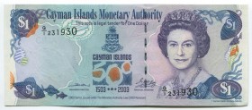 Cayman Islands 1 Dollar 2003 Commemorative
P# 30; aUNC — UNC-