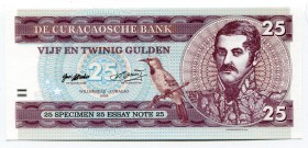 Curaçao 25 Gulden 2016 Specimen "Willemstad"
Fantasy Banknote; Limited Edition; Made by Matej Gábriš; BUNC