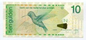 Netherlands Antilles 10 Gulden 2016 
P# 28h; UNC