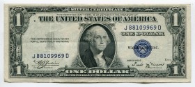 United States 1 Dollar 1935 Silver Certificate
P# 416D2e; № J88109969D; Crispy; VF+