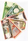 World Lot of 18 Banknotes 
Various Countries, Dates & Denominations