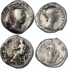 Roman Empire 2 x Denarius 100 - 230 AD
Lot of two denarius.