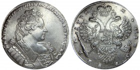 Russia 1 Rouble 1731 
Bit# 45; Silver 26,0g.; AUNC