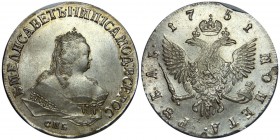 Russia 1 Rouble 1751 СПБ
Bit# 266; Silver 25,2g.; AUNC