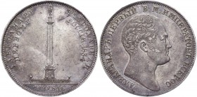 Russia 1 Rouble 1834 GUBE F. In Memory of Unveiling of the Alexander I Column R
Bit# 894 R; 1,75 Roubles by Petrov; Silver 20,80g.; St. Petersburg Mi...