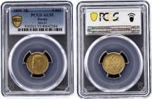 Russia 5 Roubles 1899 ЭБ PCGS AU 55
Bit# 23; Gold 4,30 g;