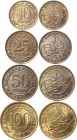 Russia Spitzbergen Set 1993 
KM# X# Tn5-8; Copper- Nickel; UNC