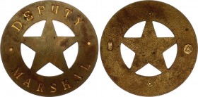 United States Star of Deputy Marshal 
36g 55mm