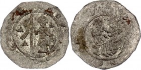 Bohemia Denar 1230 - 1253 Wenceslaus I
Cash# 532; Silver 0.8g.; Wenceslaus I (Czech: Václav I.; c. 1205 – 23 September 1253); King of Bohemia from 12...