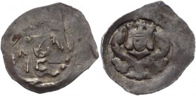 Austria Wiener Neustadt Pfennig 1236 - 1239 Otakar II
CNA# B180; Silver 0,79g.; XF