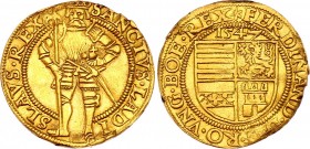 Holy Roman Empire 1 Ducat 1547 
Friedberg 36; Gold 3.39g; Ferdinand I; Unmounted