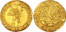 Austria 1 Ducat 1589 
Dietiker# 430; Gold 3.31g; Rudolf II.