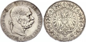 Austria 5 Corona 1900 
KM# 2807; Silver; Franz Joseph I