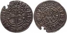 German States Cologne 2 Albus 1661 
KM# 44; Silver 1.62g.; Maximilian Heinrich; F
