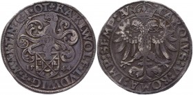 German States Ottingen 1 Thaler 1544 
MB# 58; Dav. 9618; Silver 28,62g.; Karl Wolfgang, Ludwig XV and Martin; VF+
