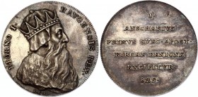 Sweden Silver Medal "King Bjorn I" 1700 th
12.02g 32mm; By Hedlinger