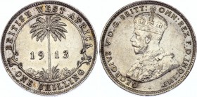 British West Africa 1 Shilling 1913 H
KM# 12; Silver; Georg V; AUNC
