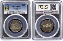 Sierra Leone 20 Cents 1791 PCGS PR62
KM# 4; Silver