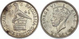Southern Rhodesia 1 Shilling 1941 
KM# 18; Silver; George VI; XF-AUNC