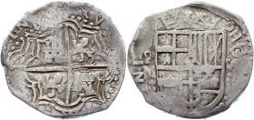Bolivia 8 Reales 1615 Meja
KM# 10; Silver 26,30g.; Philip III; VF-XF
