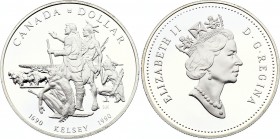 Canada 1 Dollar 1990 
KM# 170; Silver Proof; Kelsey