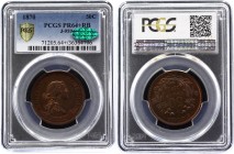 United States 50 Cents 1870 Proof PCGS PR64+RB
Judd# 959