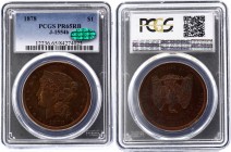 United States 1 Dollar 1878 Proof PCGS PR65RB
Judd# 1554b; Copper