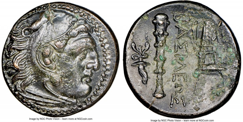 MACEDONIAN KINGDOM. Alexander III the Great (336-323 BC). AE unit (20mm, 11h). N...