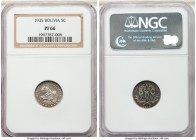 Republic Proof 5 Centavos 1935 PR66 NGC, KM178. Reflective fields highlight the hillside vignette.

HID09801242017

© 2020 Heritage Auctions | All...