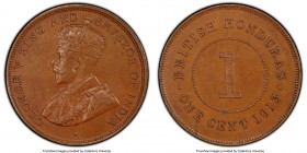 British Colony. George V Cent 1913 MS62 Brown PCGS, KM15. Mintage: 25,000. An inviting, chocolate-brown surface adds to the enchanting nature of this ...