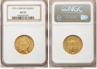 George III gold Guinea 1793 AU53 NGC, KM609, S-3729. 

HID09801242017

© 2020 Heritage Auctions | All Rights Reserved