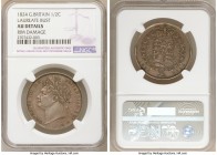 George IV 1/2 Crown 1824 AU Details (Rim Damage) NGC, KM688. S-3808. Laureate head. 

HID09801242017

© 2020 Heritage Auctions | All Rights Reserv...