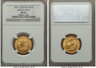 Victoria gold Sovereign 1887 MS63 NGC, KM767. Jubilee head type. AGW 0.2354 oz.

HID09801242017

© 2020 Heritage Auctions | All Rights Reserved