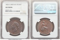 4-Piece Lot of Assorted Issues, 1) George IV Penny 1826 - AU58 Brown NGC, S-3823 2) Edward VII 1/2 Penny 1902 - UNC, low sea level, S-3991 3) George I...