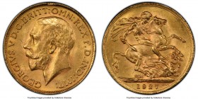 George V gold Sovereign 1927-SA MS65 PCGS, Pretoria mint, KM21, S-4004. A satiny gem. AGW 0.2355 oz.

HID09801242017

© 2020 Heritage Auctions | A...