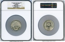 Confederation silver "Glarus Shooting Festival" Medal ND (1968) MS67 PCGS, Richter-827a. 50mm. By Huguenin. The reverse is inscribed "B. PIGNAT / 1968...