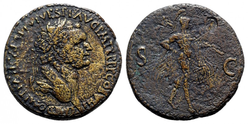 Domitian (81-96). Æ Sestertius (33mm, 22.48g, 6h). Eastern mint (Thrace?), AD 82...