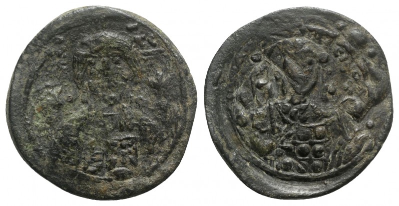 Michael VII Ducas (1071-1078). Æ 40 Nummi (28mm, 5.89g, 6h). Constantinople. Bus...
