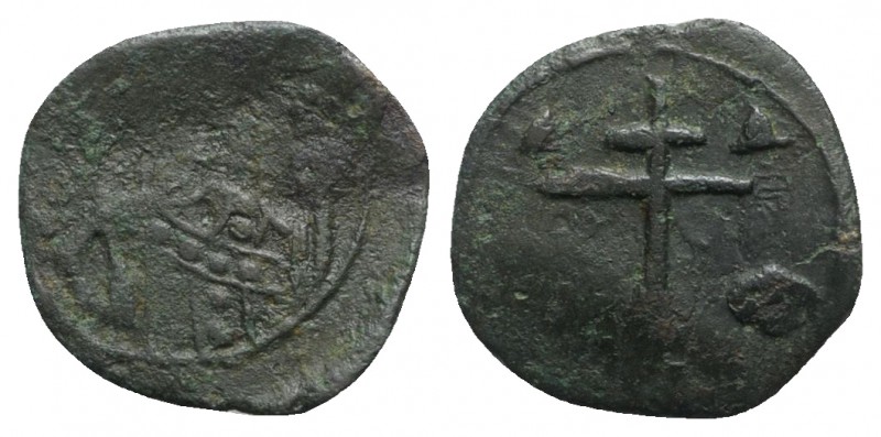 Alexius I (1081-1118). Æ Tetarteron (17mm, 1.60g, 6h). Uncertain Greek mint. Cro...