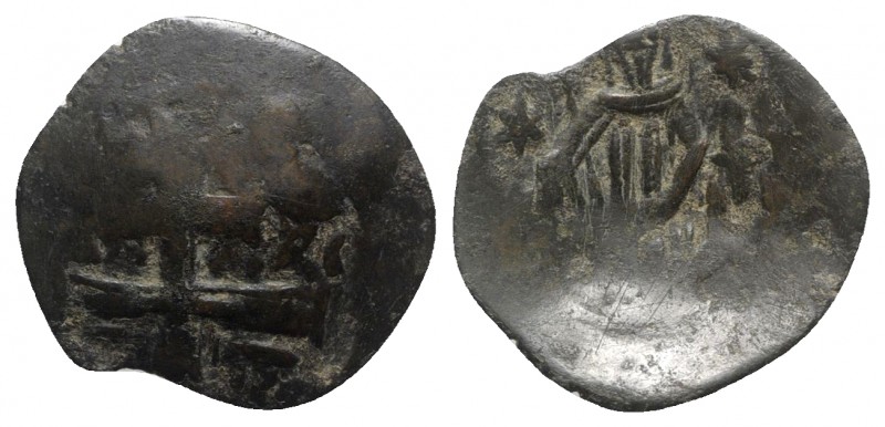 Andronicus II Palaeologus (1282-1328). Æ Trachy (22mm, 1.63g, 12h). Thessalonica...