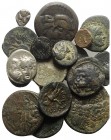 Lot of 20 AR and Æ Greek coins, mixed mints, to be catalog. Lot sold as is, no return