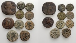 Lot of 10 Roman Provincial Æ coins, to be catalog. Lot sold as is, no return