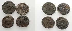 Lot of 4 Roman Imperial Denarii, to be catalog. Lot sold as is, no return