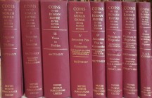 AA.VV. – Coins of the Roman Empire in the British Museum. Opera completa. London, 1976-1983.Ril.ed. I Vol. pp 464 + tavv. 64. II Vol pp. 485 + tavv.83...