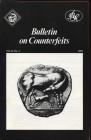 A.A.V.V. - Bulletin on Counterfeits. Vol. 12 – 1. London, 1987. Pp. 25, tavv. e ill. nel testo. ril. ed. buono stato, importante.